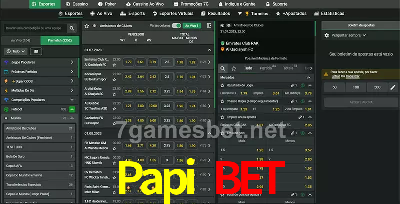 apostas esportivas